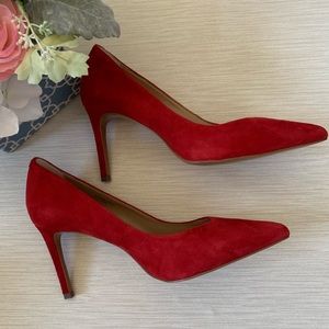 Banana Republic • Madison Ruby Red Heels 7.5M